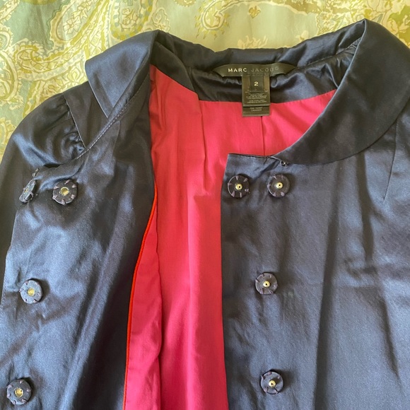 Marc Jacobs couture silk ruffle sleeve cardigan - Picture 4 of 4